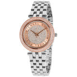 Michael Kors Mini Darci Crystal Pave Dial Ladies Watch MK3446