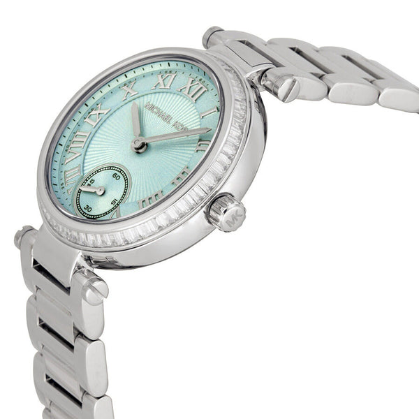 Michael Kors Mini Skylar Light Blue Womens Watch MK5988 - Watches of Australia #2