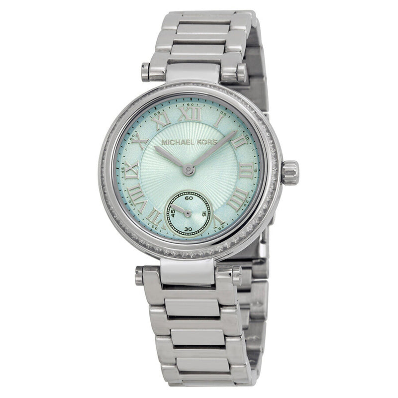 Michael Kors Mini Skylar Light Blue Womens Watch MK5988 - The Watches Men & CO