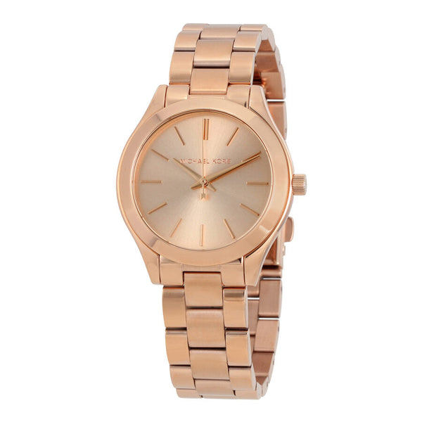 Michael Kors Mini Slim Runway Ladies Watch #MK3513 - The Watches Men & CO