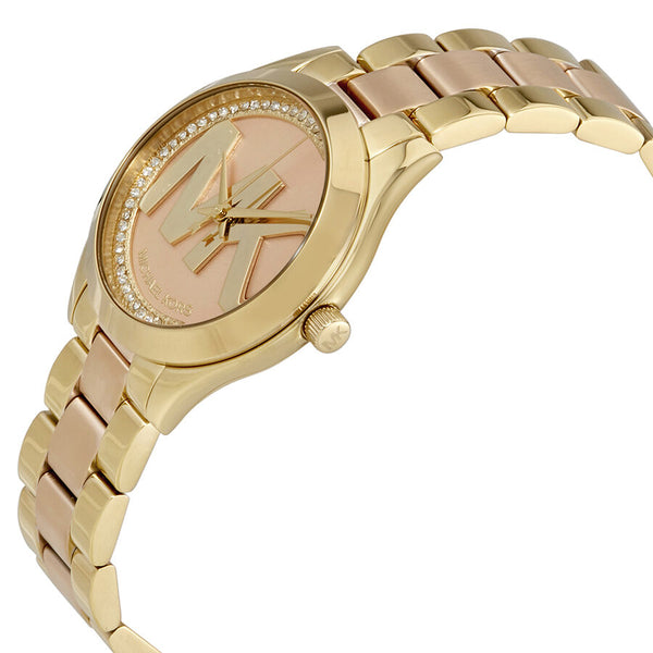 Michael Kors Mini Slim Runway Rose Dial Ladies Watch MK3650 - The Watches Men & CO #2