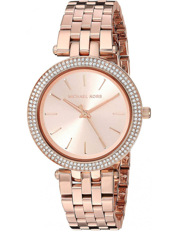 Michael Kors Darci Rose Gold Ladies Watch  MK3431 - The Watches Men & CO