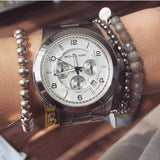 Michael Kors Runway Chronograph Silver Men's Watch MK8086
