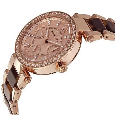 Michael Kors Multi-Function Rose Dial Ladies Watch MK5841