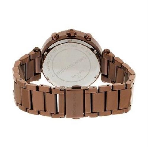 Michael Kors Parker Chronograph Chocolate Ladies Watch MK5578