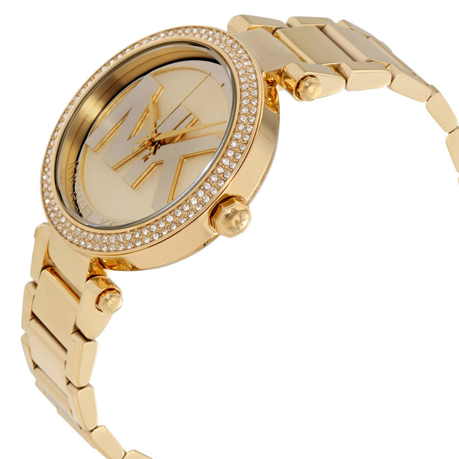 Michael Kors Parker Champagne Dial Gold Women's Watch - MK5784