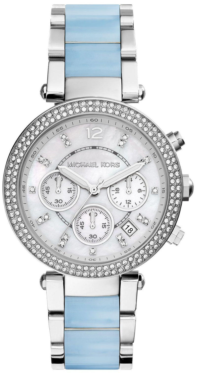 Michael Kors Parker Mother of Pearl Dial Ladies Watch  MK6138 - Watches of Australia