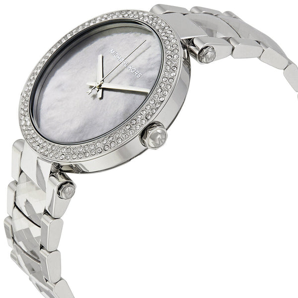 Michael Kors Parker Mother of Pearl Dial Ladies Watch MK6424 - The Watches Men & CO #2