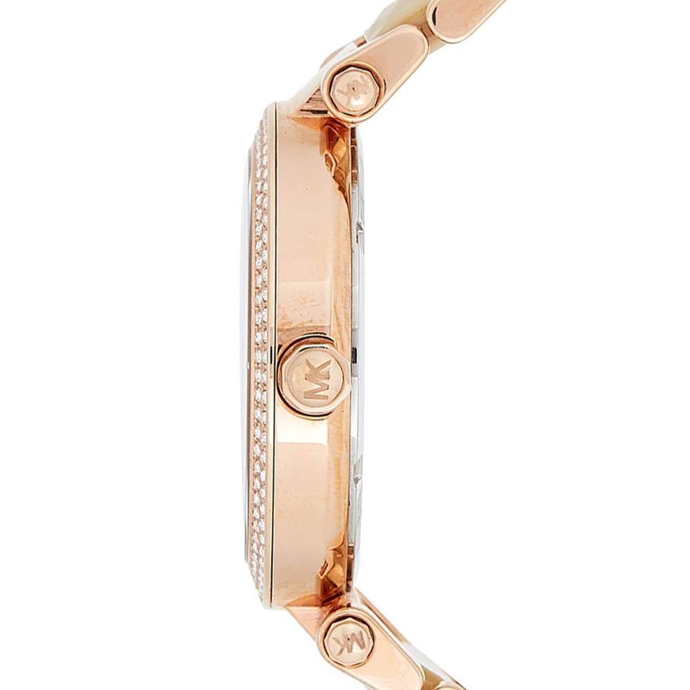 Michael Kors Parker Pink Mother Of Pearl Dial Ladies Watch MK6492 - Watch