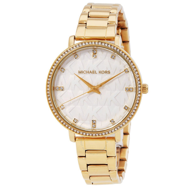 Michael Kors Pyper Quartz Crystal Ladies Watch MK4666 - The Watches Men & Co