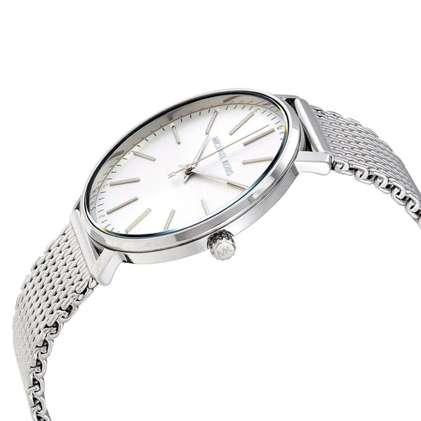 Michael Kors Pyper Quartz Crystal Silver Dial Ladies Watch MK4338 - The Watches Men & CO #2