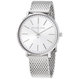 Michael Kors Pyper Quartz Crystal Silver Dial Ladies Watch MK4338 - Watches of Australia