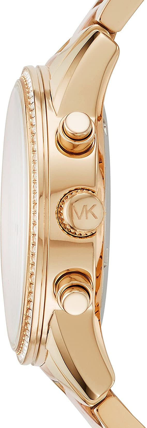 Michael Kors Ritz Chronograph Rose Dial Ladies Watch MK6475 - Watch