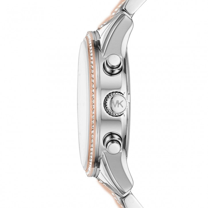 Michael Kors Ritz Pavé Two-Tone Unisex Watch MK6651 - Watch