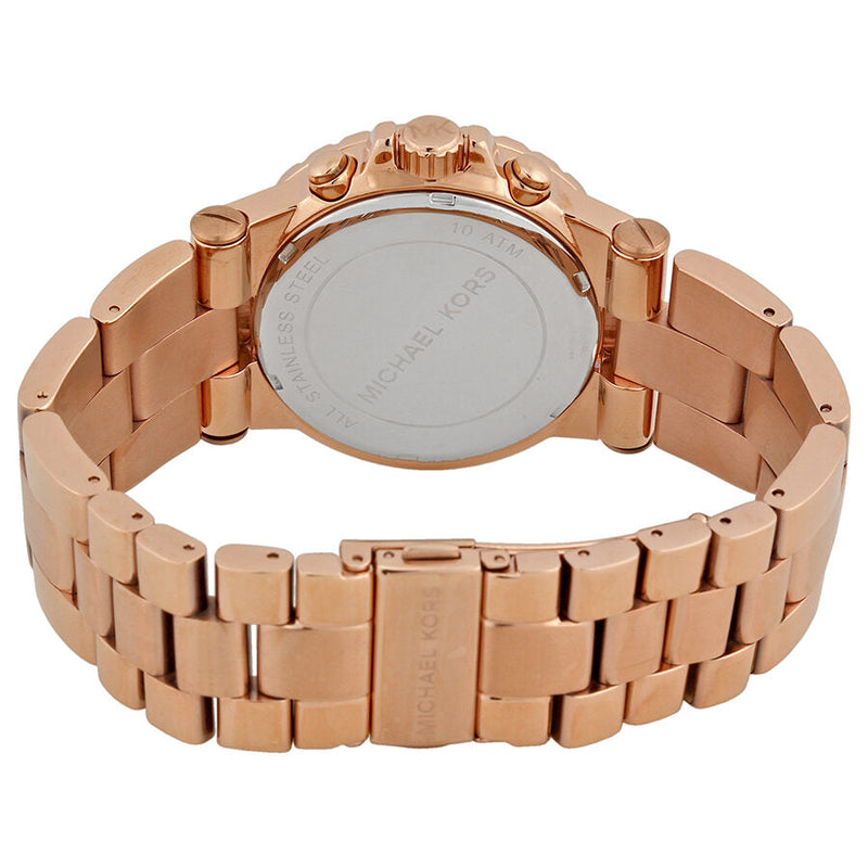 Michael Kors Rose Gold Dial Chronograph Ladies Watch MK5314 - Watches of Australia #3