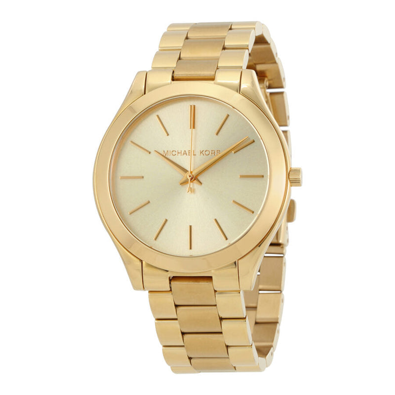 Michael Kors Runway Champagne Dial Ladies Watch #MK3179 - Watches of Australia