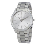 Michael Kors Runway Silver Dial Ladies Watch #MK3178 - The Watches Men & CO