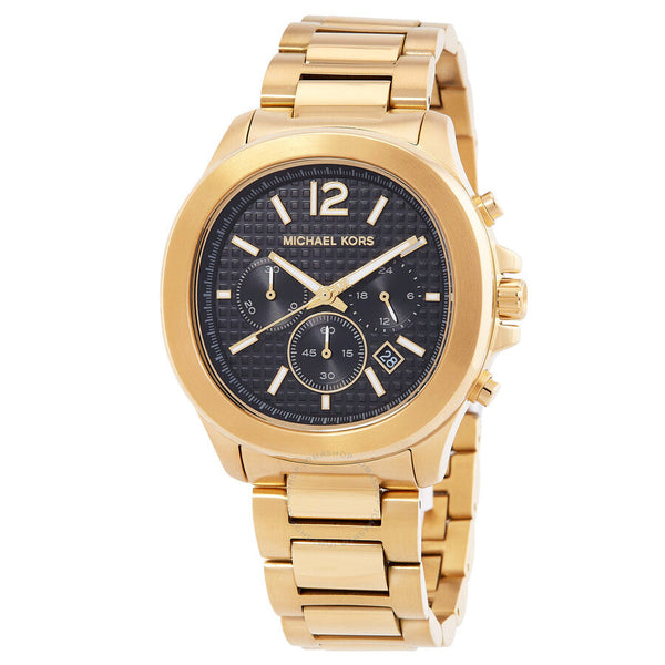 Michael Kors Sage Chronograph Quartz Black Dial Men's Watch MK9192 - Watches of Australia