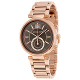 Michael Kors Sawyer Grey Dial Rose Gold-plated Ladies Watch MK6226 - Watches of Australia