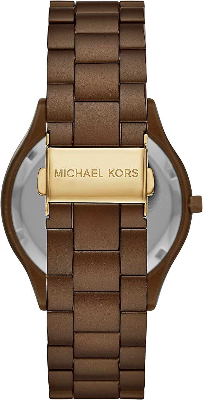 Michael Kors Slim Runway Brown Unisex Watch MK4508