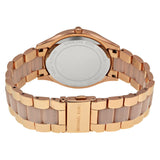 Michael Kors Slim Runway Rose Dial Rose Gold-tone Ladies Watch #MK4294 - The Watches Men & CO #3