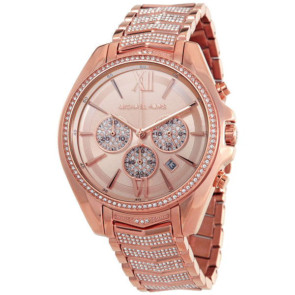 Michael Kors Whitney Chronograph Quartz Crystal Ladies Watch #MK6730 - The Watches Men & CO