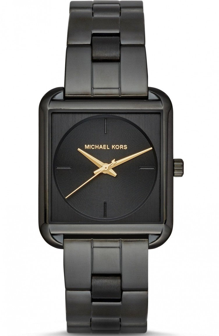 Michael Kors Square Lake Black Tone Women's Watch  MK3666 - Watches of Australia