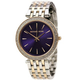 Michael Kors Two Tone Darci Purple Dial Women's Watch  MK3353 - Watches of Australia