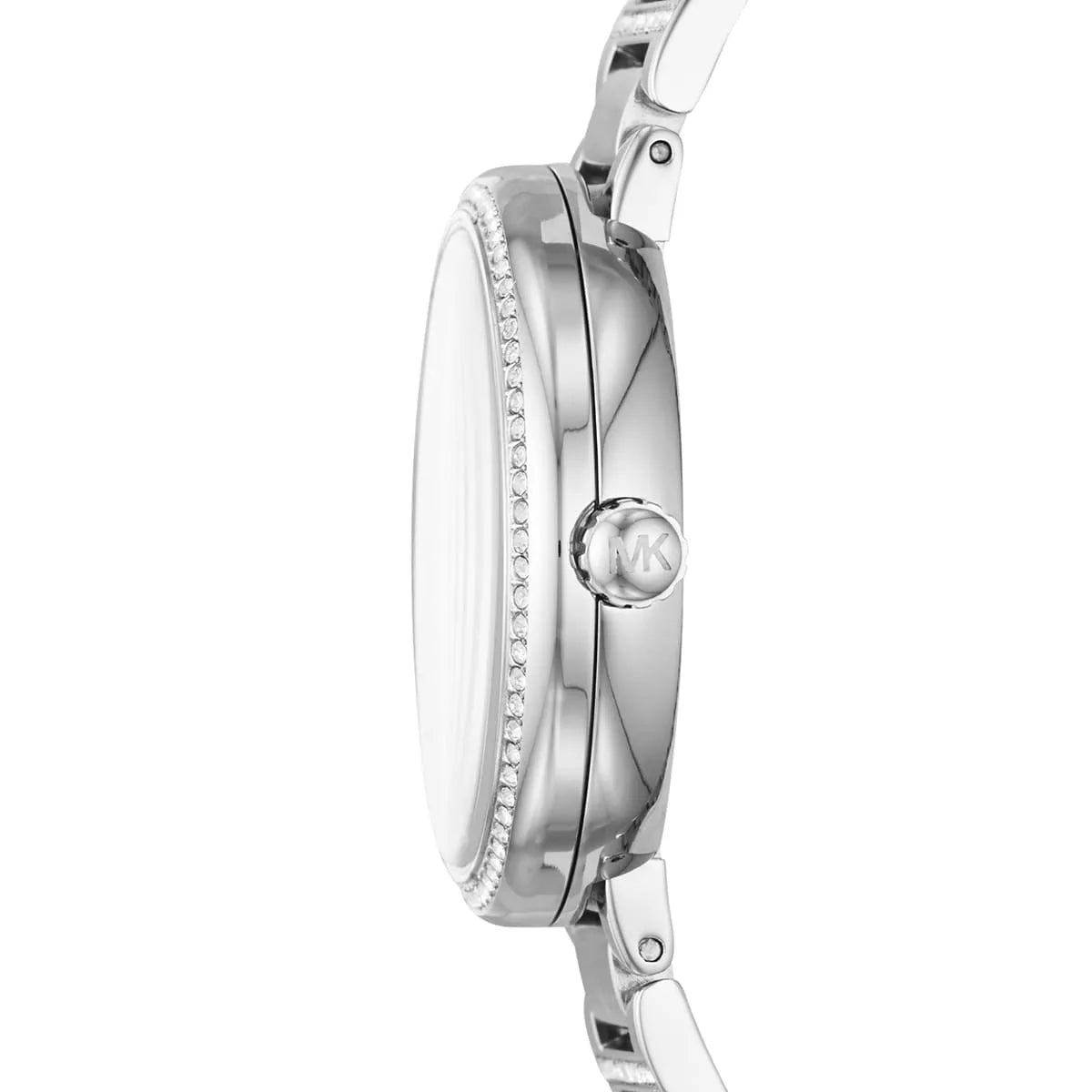 Michael Kors Courtney Pavé Silver Women's Watch - MK3835