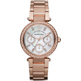 Michael Kors Parker Rose Gold Ladies Watch  MK5616 - Watches of Australia