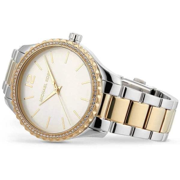 Michael Kors Layton Quartz Silver Dial Two Tone Steel Strap Watch For Women - MK6899 mk6899 - Image 2