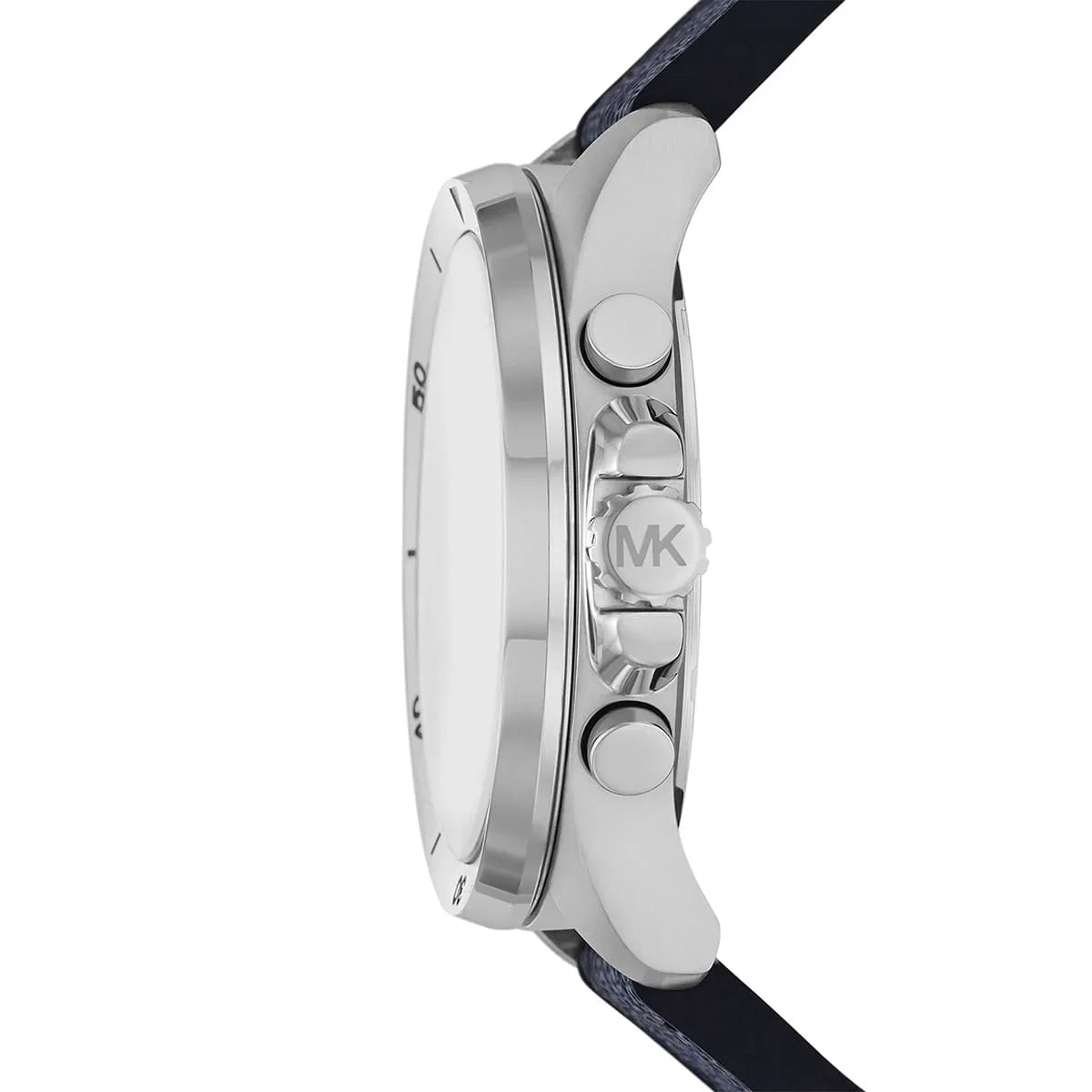 Michael Kors Oversized Brecken Logo and Silver-Tone Men's Watch - MK8923