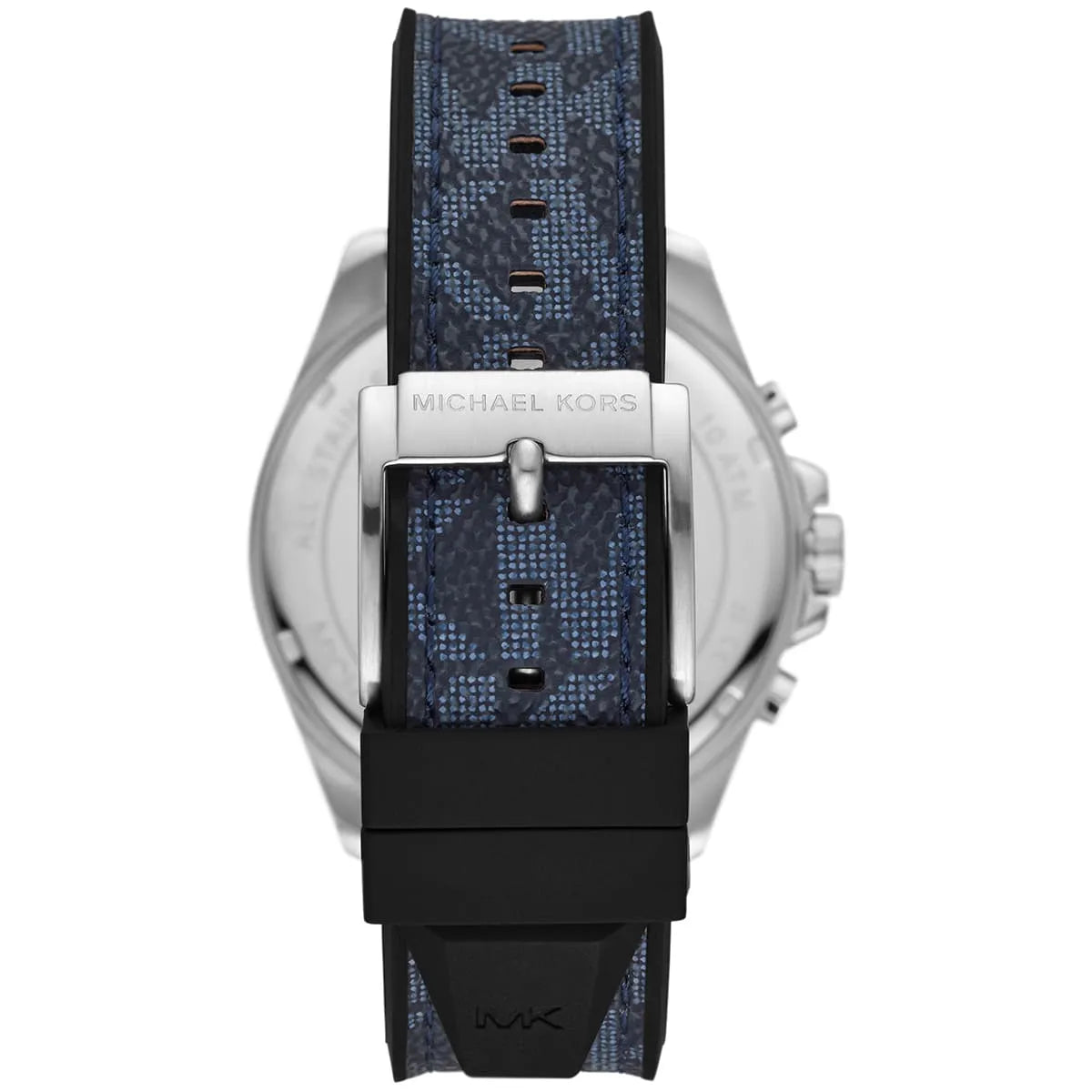 Michael Kors Oversized Brecken Logo and Silver-Tone Men's Watch - MK8923