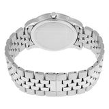 Movado Museum Classic Silver Stainless Steel Blue Dial Quartz Men's Watch - 606982