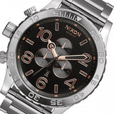 Nixon 51-30 Grey Rose Gold Tone Dial Men's Watch A083-2064
