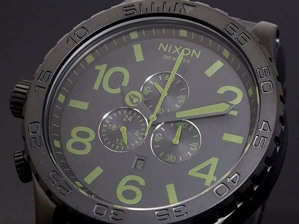 Nixon 51-30 Surplus Matte Black Men's Watch A083-1042