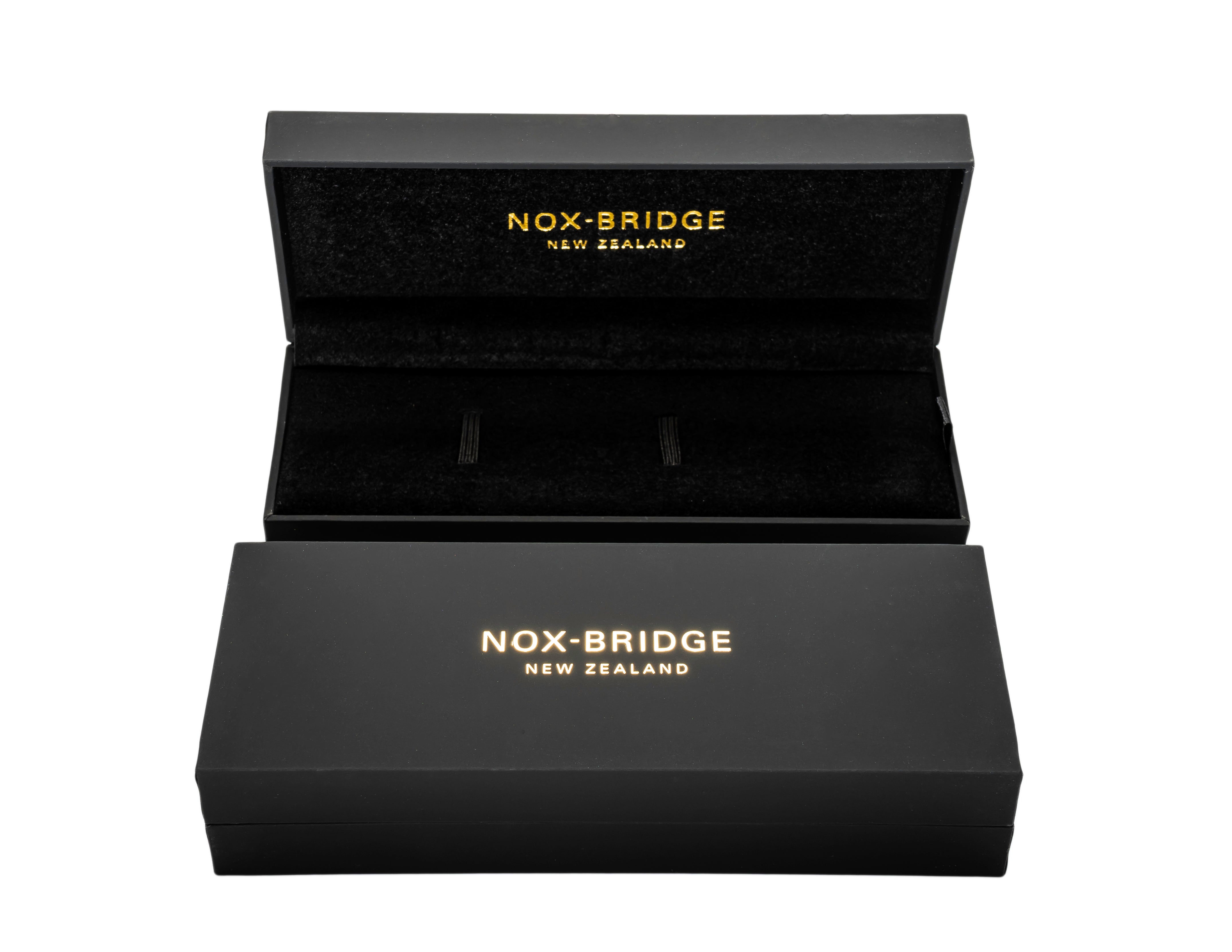 Noxbridge Revo Ocean ECC4S watch box packaging with gold branding