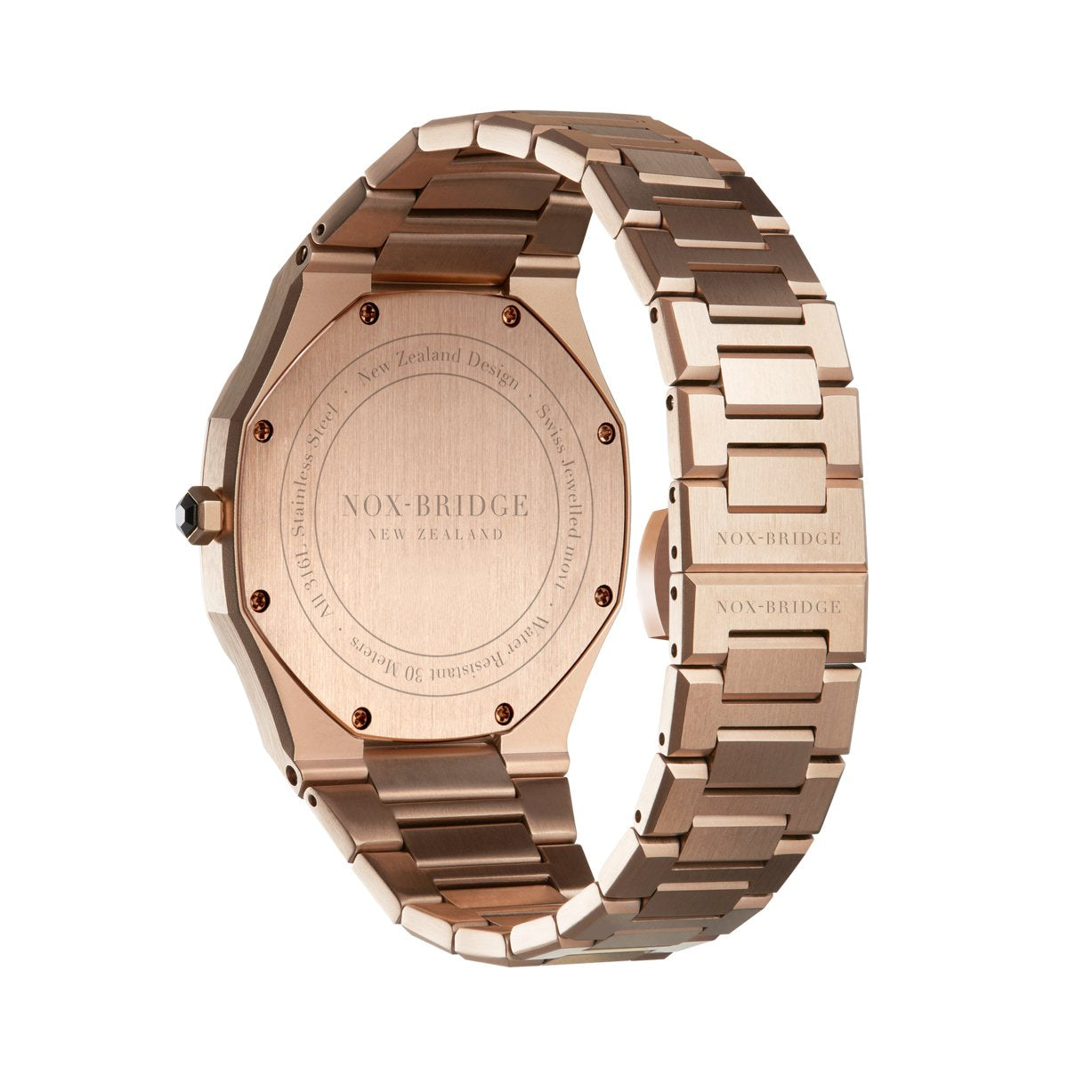 Noxbridge Revo Rose Gold Watch ECC40RG