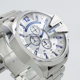 Diesel Mega Chief Chrono Silver Men's Watch DZ4477 - Watches of Australia #2