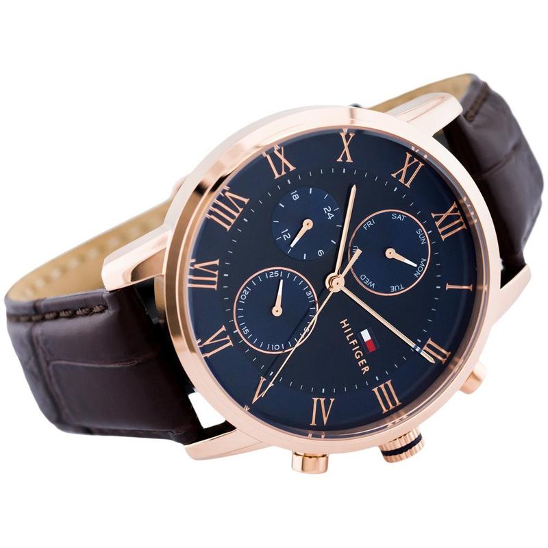 Tommy Hilfiger Chronograph Blue Dial Men's Watch#1791399 - Watches of Australia #3