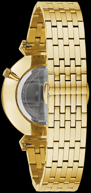 Versace V-Twist Black Dial Gold Mesh Bracelet Watch for Women - VELS00819 VELS00819 - Image 4