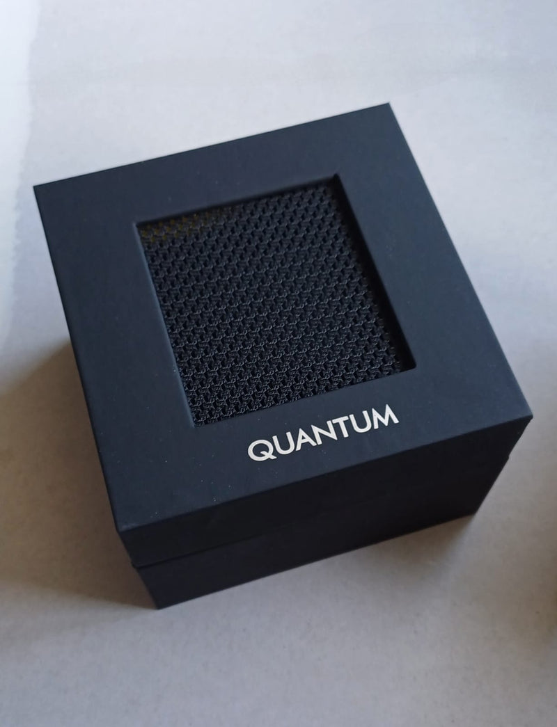 Quantum Black Chronograph Silicone Strap Men's Watch PWG1078.651