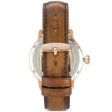 Maserati Epoca Blue Dial Leather Strap Brown Color Men's Watch R8851118001