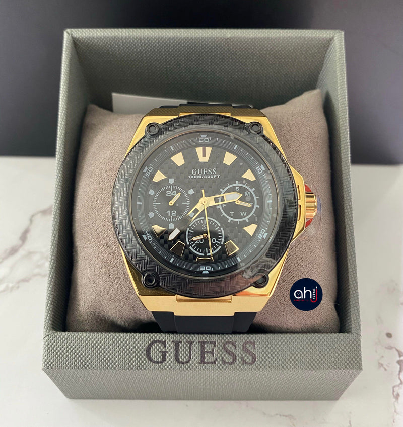 Guess Legacy Quartz Black Dial Men's Watch W1049G5