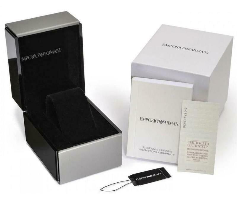 Emporio Armani Classic Mother Of Pearl Dial Stainless Steel Quartz Ladies Watch AR1763