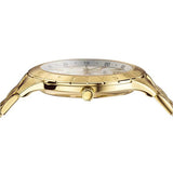 Versace Univers Quartz White Dial Gold Steel Strap Watch for Men - VEBK00518 VEBK00518 - Image 4