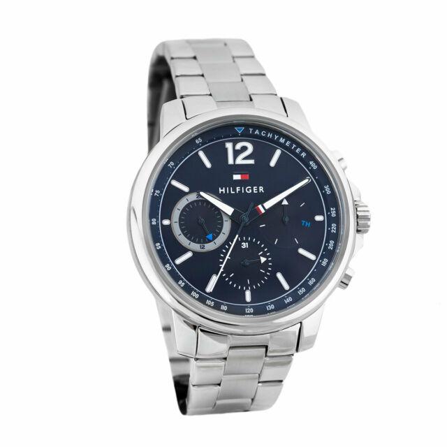 Tommy Hilfiger Landon Chronograph Blue Dial Men's Watch  1791534 - The Watches Men & CO