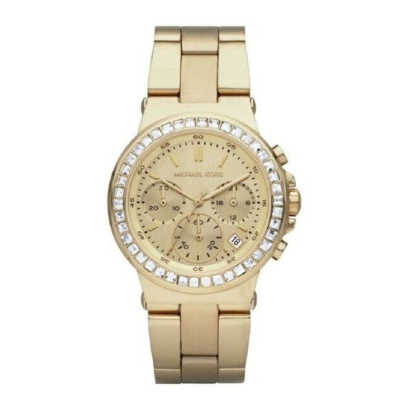 Michael Kors Dylan Chronograph Gold Ladies Watch  MK5623 - The Watches Men & CO