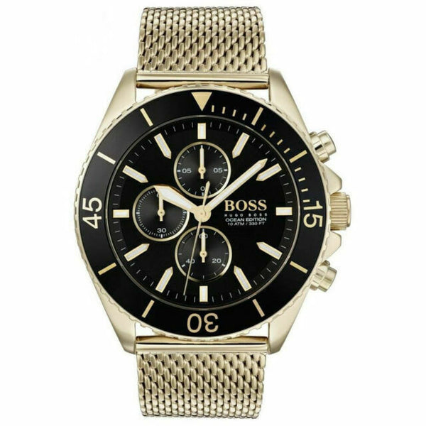 Hugo Boss Yellow Stainless Steel Men's Watch #1513703 - Watches of Australia