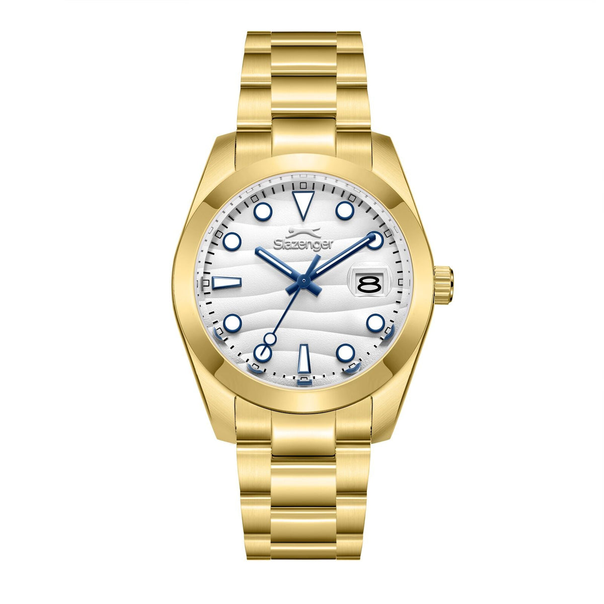SLAZENGER Gold Stainless Steel Men's Watch - SL.09.2491.1.06 SL.09.2491.1.06 - Image 1